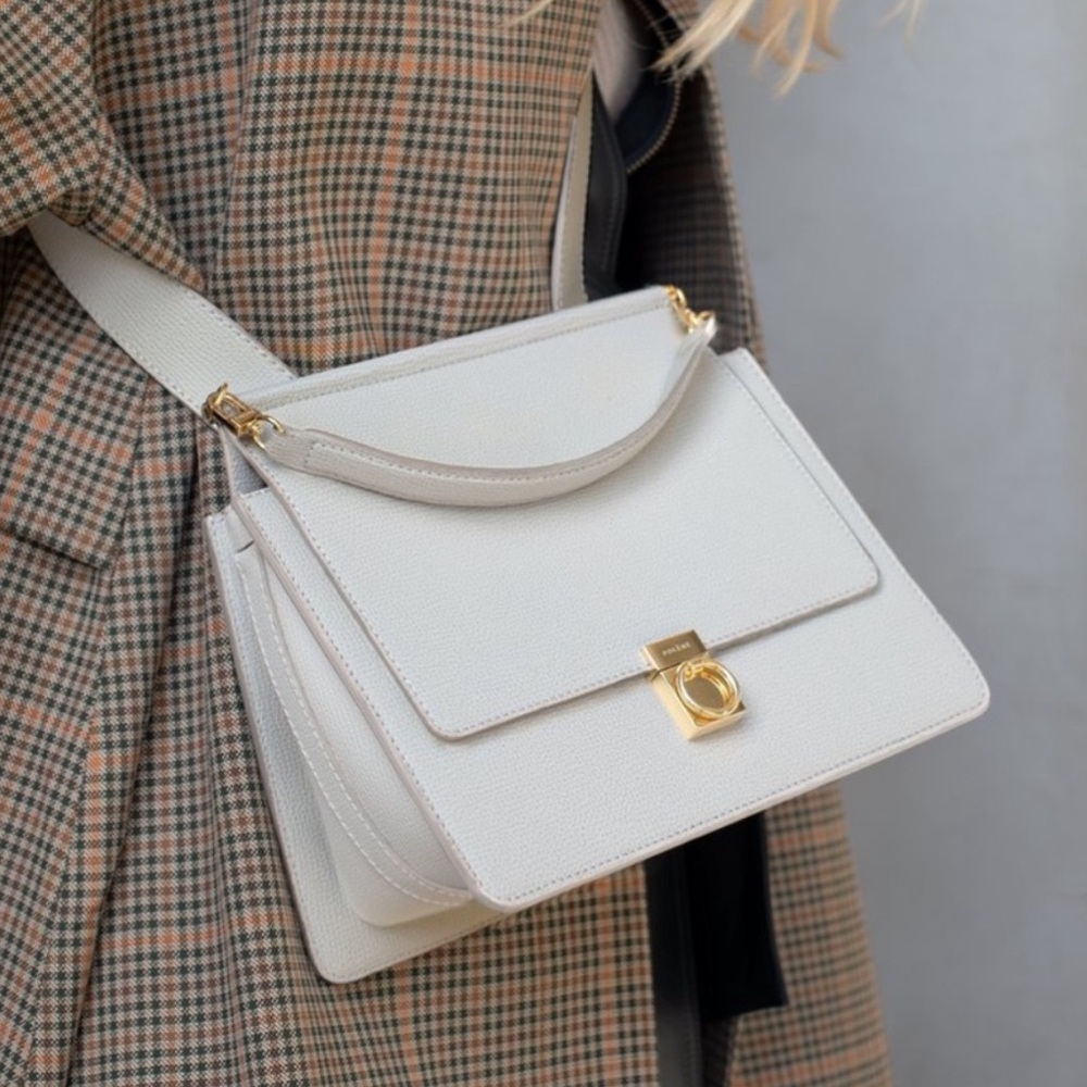 POLENE NUMERO SEPT LEATHER BAG - Picture 2 of 16